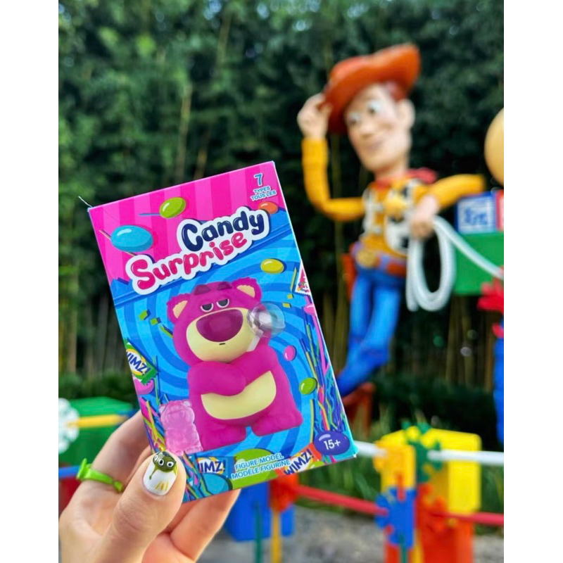 1 Mô hình Gấu dâu Lotso Candy Surprise chính hãng Disney