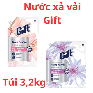 Nước Xả Vải Gift Lãng Mạn/Mộng Mơ Túi 3.2kg