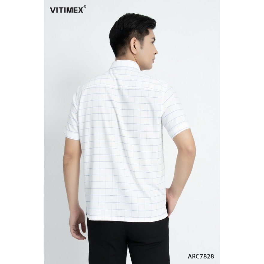 ÁO SƠ MI NGẮN TAY REGULAR VẢI TRE MÁT LẠNH ARC7828
