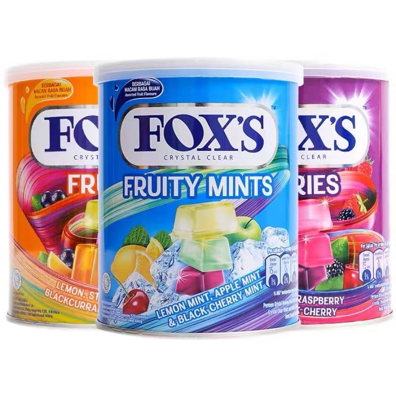 Kẹo Trái Cây Hỗn Hợp 4 Loại  Fox's Fruit