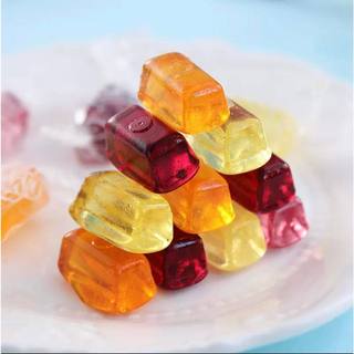 Kẹo Trái Cây Hỗn Hợp 4 Loại (Cam) Fox's Fruit  (Lon 180g)