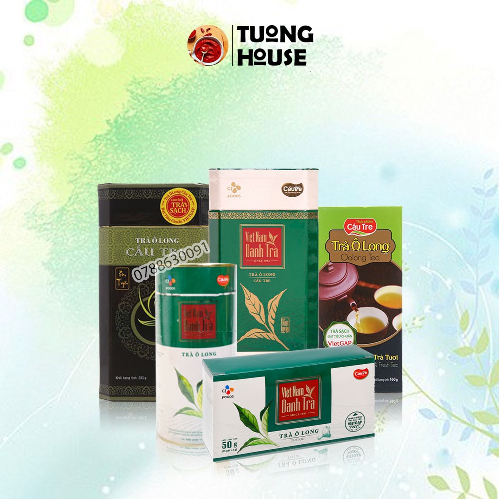 Trà Ô Long Túi Lọc Cầu Tre Cj ,Trà O Long Pha Trà Sữa (Oolong,Olong,Ôlong)