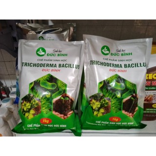 Chế Phẩm Trichoderma Bacillus 1kg (Dùng ủ phân hữu cơ, giải độc đất, kháng nấm bệnh ) CHẾ PHẨM EMZEO