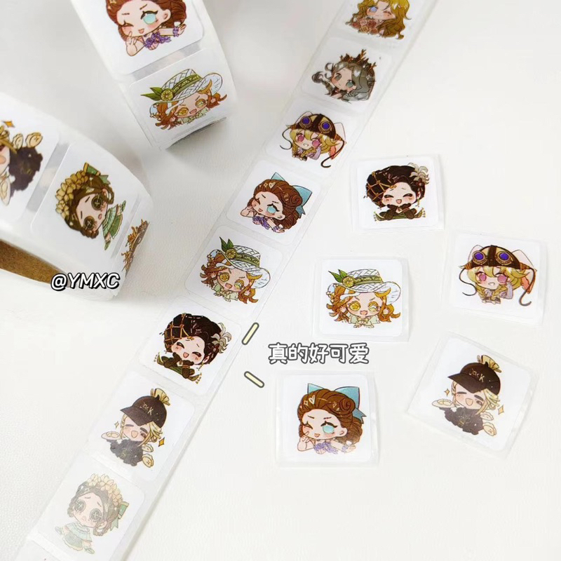 500 hình dán/ miếng dán/ sticker game Identity V Trang Trí Mũ Bảo Hiểm, Điện Thoại, Đàn Guitar, Xe, Sổ, Laptop