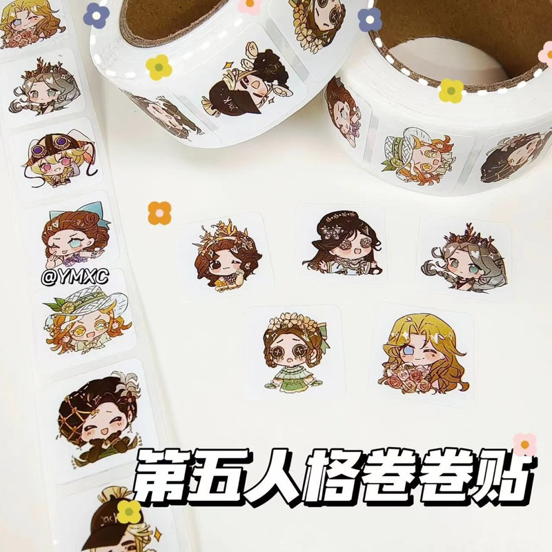 500 hình dán/ miếng dán/ sticker game Identity V Trang Trí Mũ Bảo Hiểm, Điện Thoại, Đàn Guitar, Xe, Sổ, Laptop