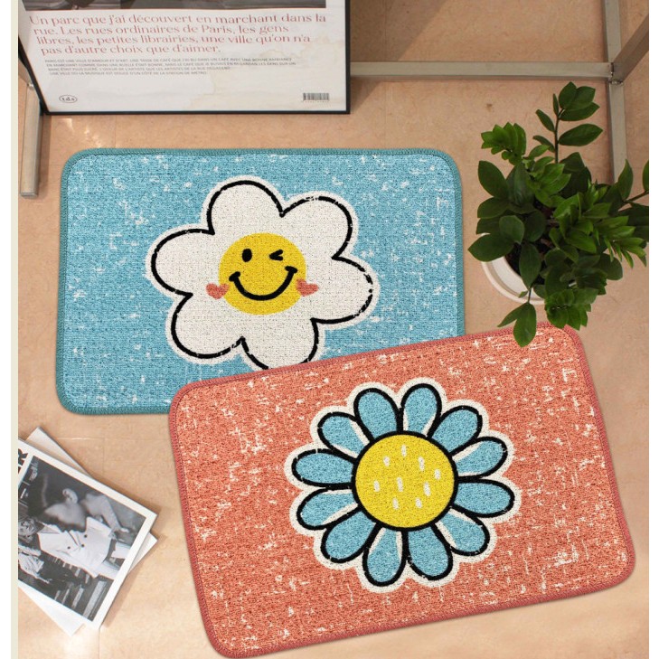 Thảm chùi chân CARMI cotton 35*50 Hello