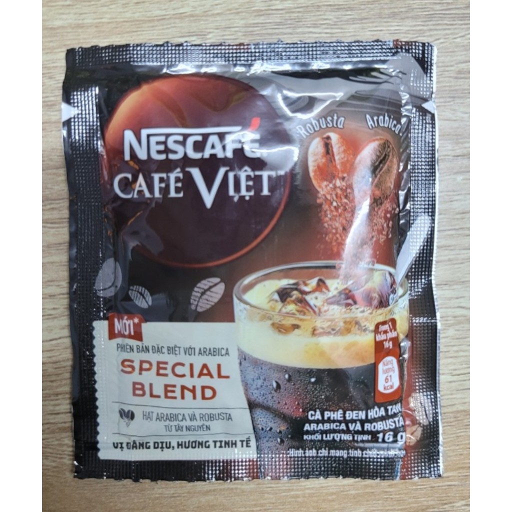 Nescafe Cafe Việt - Cà phê đen đá Arabica và Robusta Special Blend