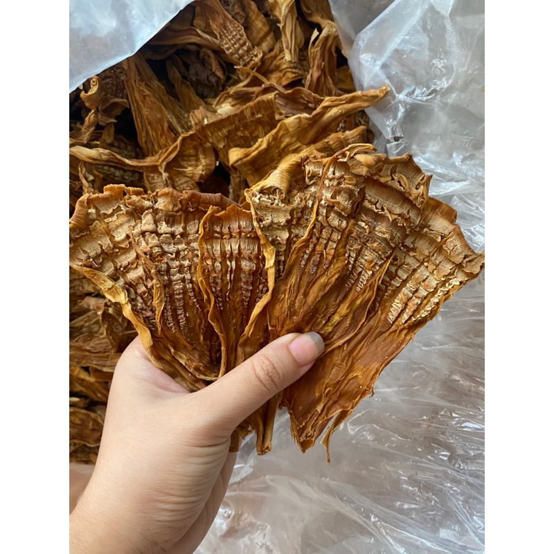 Măng tép khô tự phơi Bắc Kạn ( non, thơm, giòn) 500gr