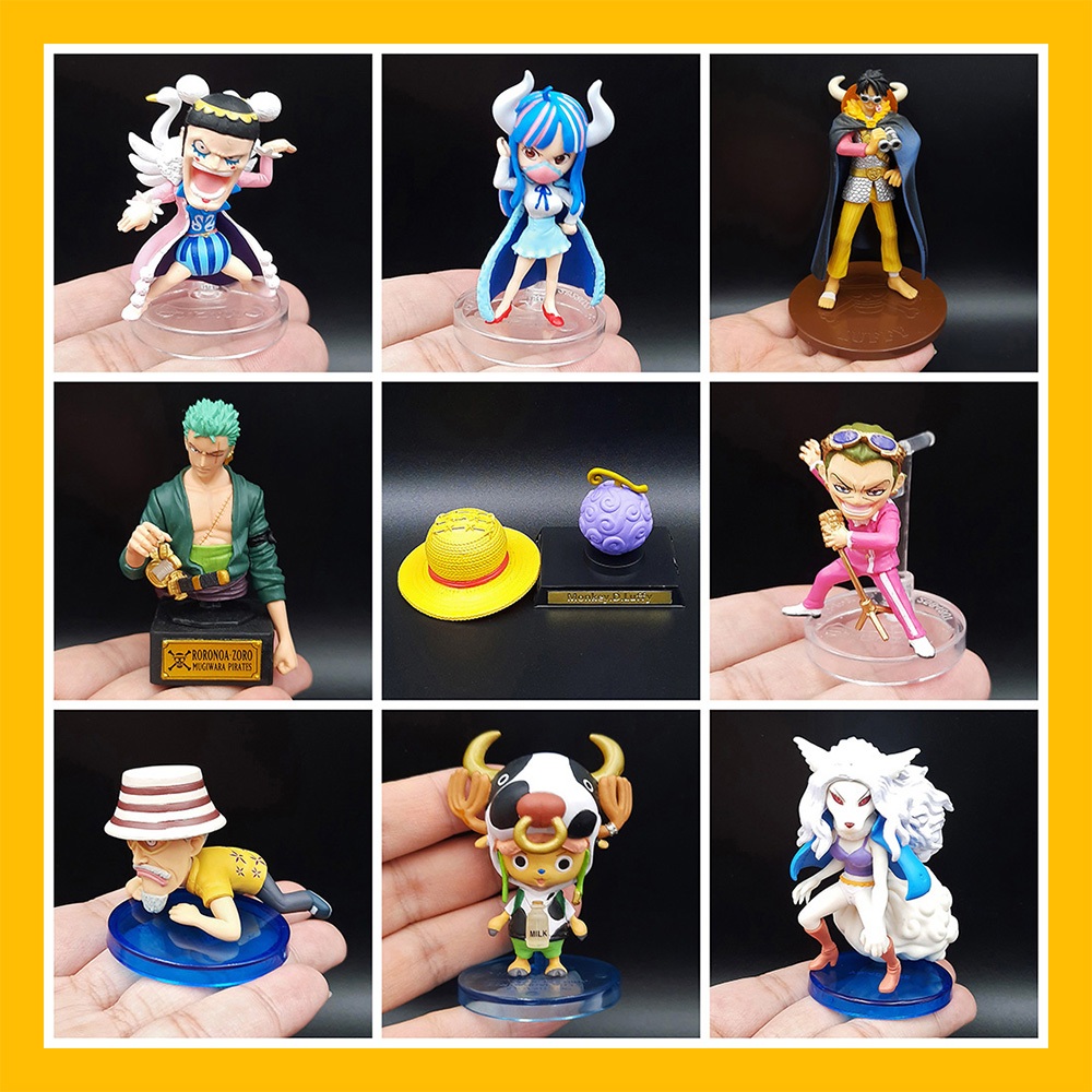 Mô hình One Piece chính hãng tổng hợp các dòng đã qua sử dụng không hộp