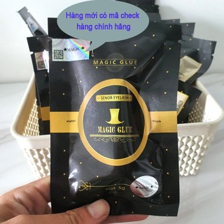 Keo magic glue nối mi mẫu mới 2 chai
