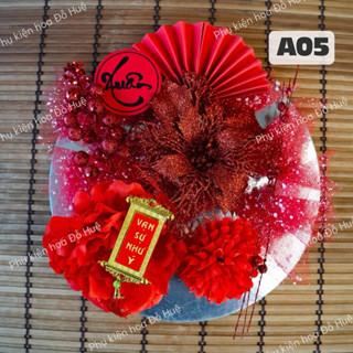 Sét phụ kiện trang trí tháp nước/ bánh/ deco ngày tết cực đẹp 2025