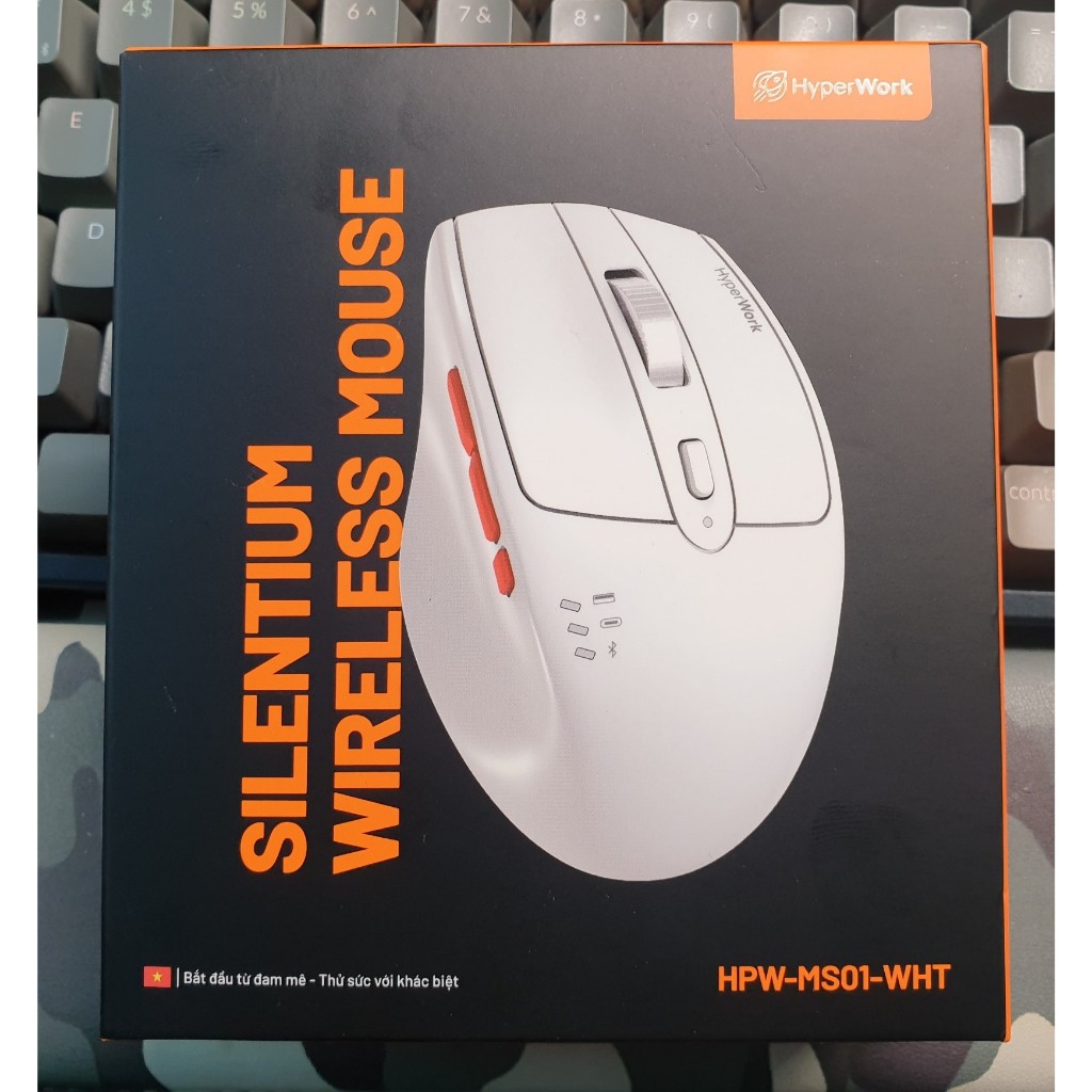 Chuột không dây HyperWork Silentium