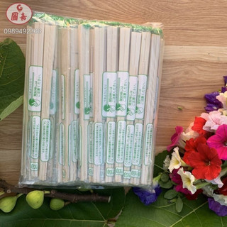Sét 100 đôi đũa dùng 1 lần, đũa gỗ tách ăn một lần