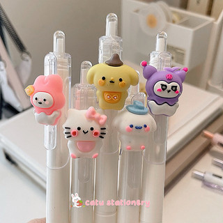 Bút gel mực đen hình cute