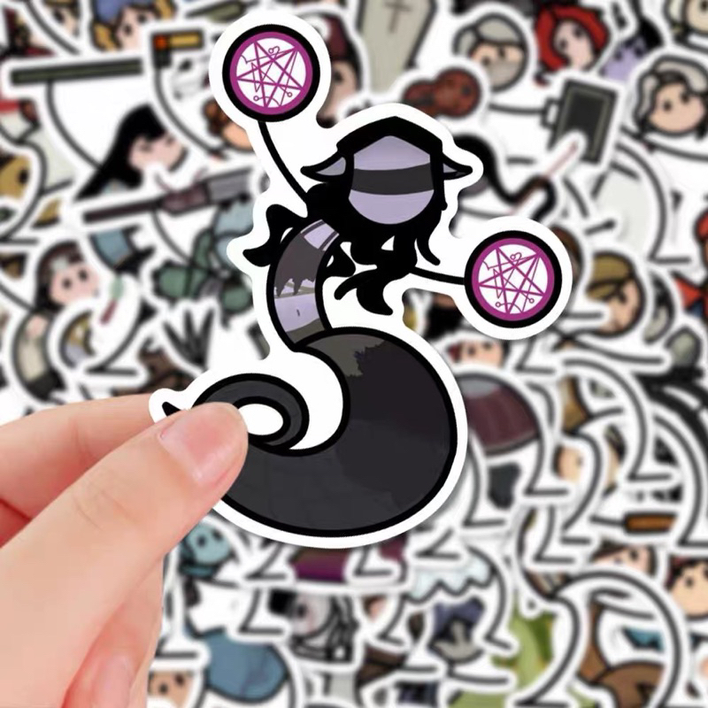 Set 50 Hình dán,Miếng dán sticker game Identity V chống nước Trang Trí Mũ Bảo Hiểm, Điện Thoại, Xe, Laptop