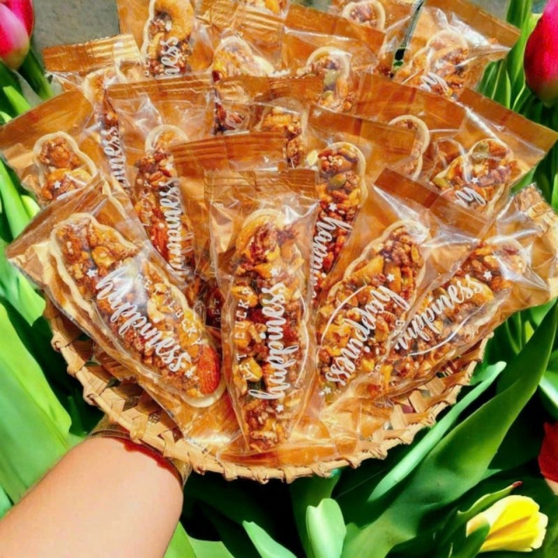 HCM 500g Bánh thuyền mix hạt dinh dưỡng - bánh hạt dinh dưỡng