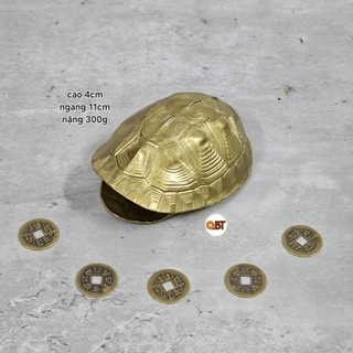 Mai rùa lớn bằng đồng