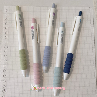 Bút gel mực đen có đệm tay cute