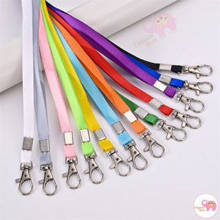 Dây đeo thẻ móc sắt 1cm (kiểu móc khoá)
