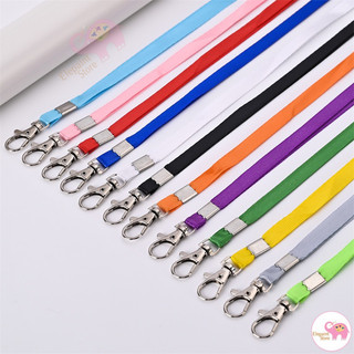 Dây đeo thẻ móc sắt 1cm (kiểu móc khoá)
