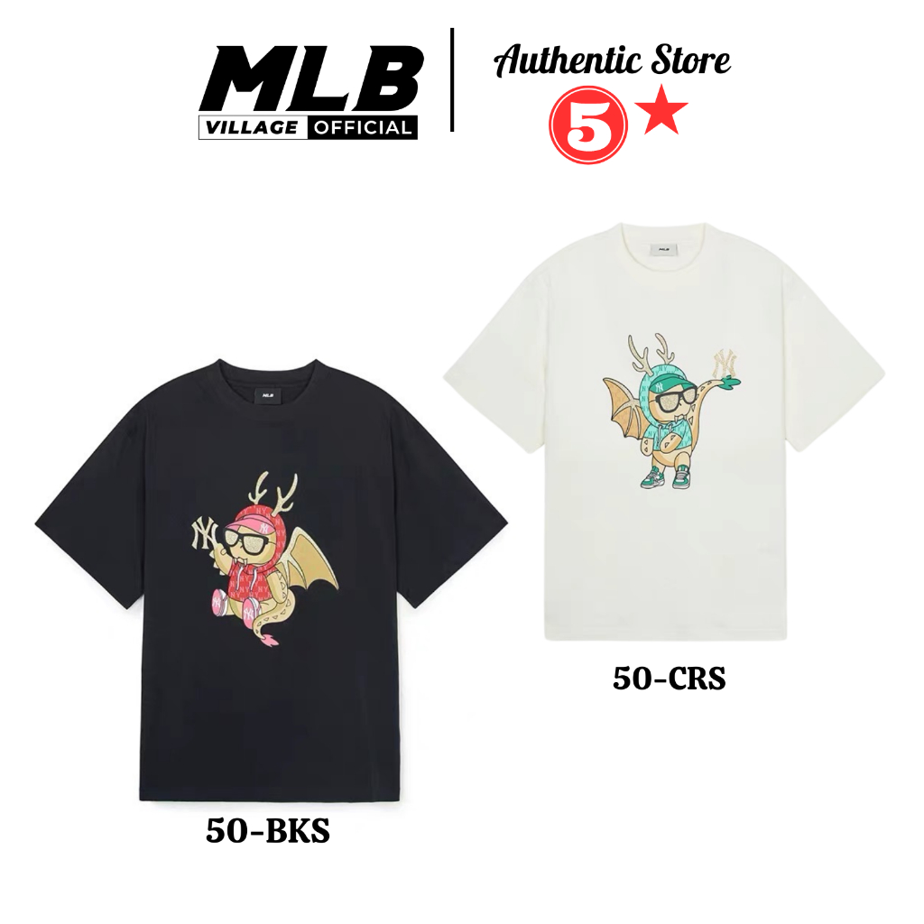 Áo Thun MLB Chính Hãng - Áo MLB New Year Dragon Structure T-Shirt