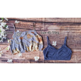 Áo croptop nữ xuất dư