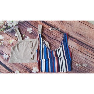 Áo croptop nữ xuất dư