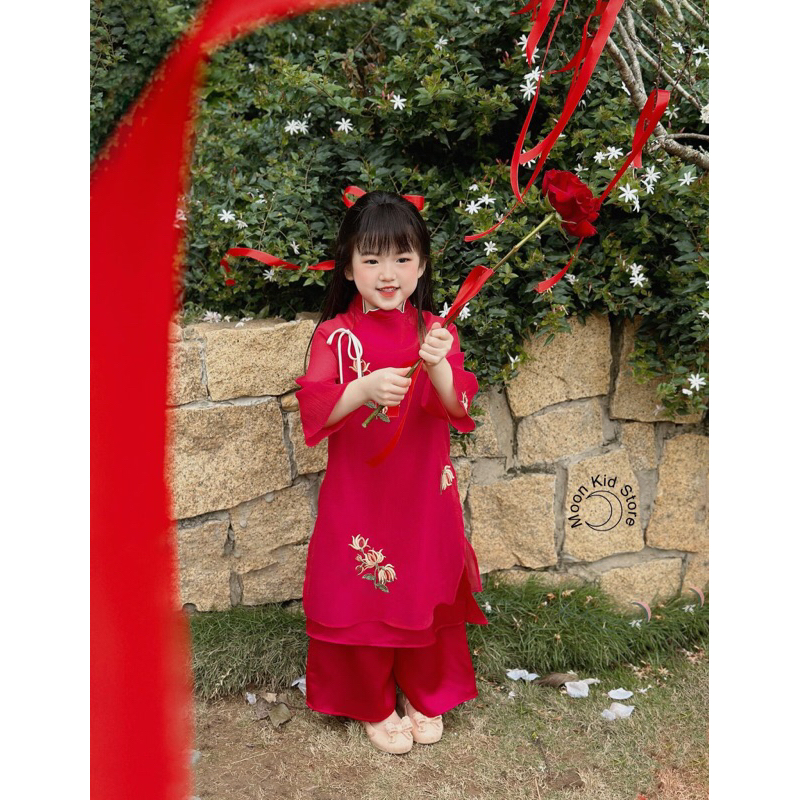 Áo cách tân dành cho bé gái từ 7-35kg