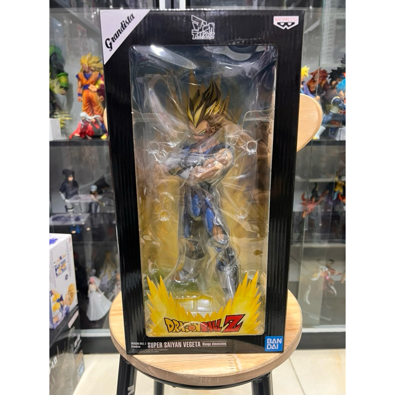 Mô hình dragon ball cao cấp - Vegeta grandista 2D chính hãng bandai