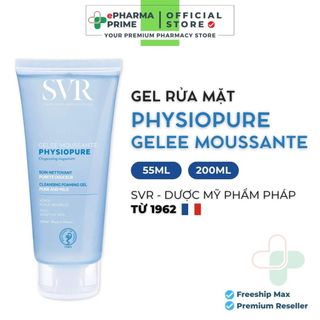 Gel Rửa Mặt SVR Physiopure Gelée Moussante Dành Cho Da Nhạy Cảm