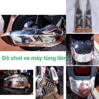 Bộ ốp trang trí air blade 2020-- đầu 2022 (5 món) chính hãng
