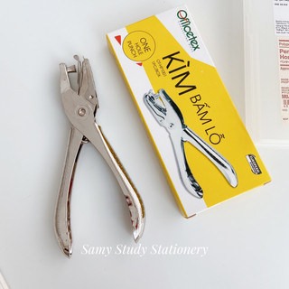 BẤM LỖ ĐỤC GIẤY MUNIX DELI BẤM SỔ CÒNG TRANG TRÍ SỔ TAY HANDMADE