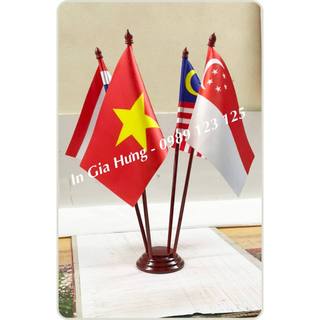 Bộ cờ để bàn cắm 4 nước - chất liệu gỗ