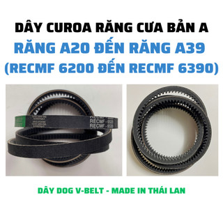 Dây curoa răng cưa bản A: A20 A21 A22 A23 A24 A25 A26 A27 A28 A29 A30 A31 A32 A33 A34 A35 A36 A37 A38 A39