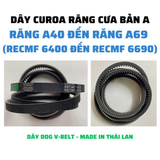 Dây curoa răng cưa bản A từ răng A40 đến răng A69