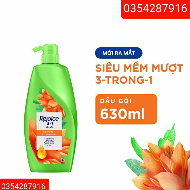 Dầu gội REJOICE 625ml