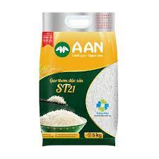 Gạo thơm st21 a an, túi 5kg