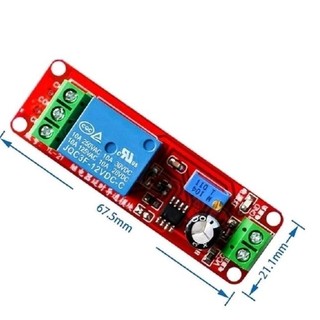 Mạch tạo trễ đóng ngắt relay (5V,12V) NE555