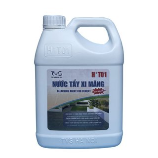 Tẩy xi măng TVS 1.8lit mẫu mới, tẩy rong rêu, gạch cũ bẩn, nước chè, cà phê tặng 2 pad chà chuyên dụng