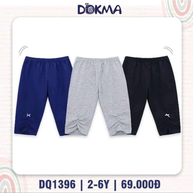 [DOKMA] QUẦN LEGGING BÉ GÁI TỪ 2-6 TUỔI DOKMA