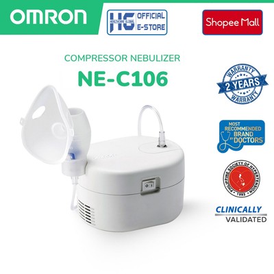 Máy Xông Khí Dung , Mũi Họng Omron NEC106 | Thương Hiệu Nhật Bản Bảo Hành 24 Tháng