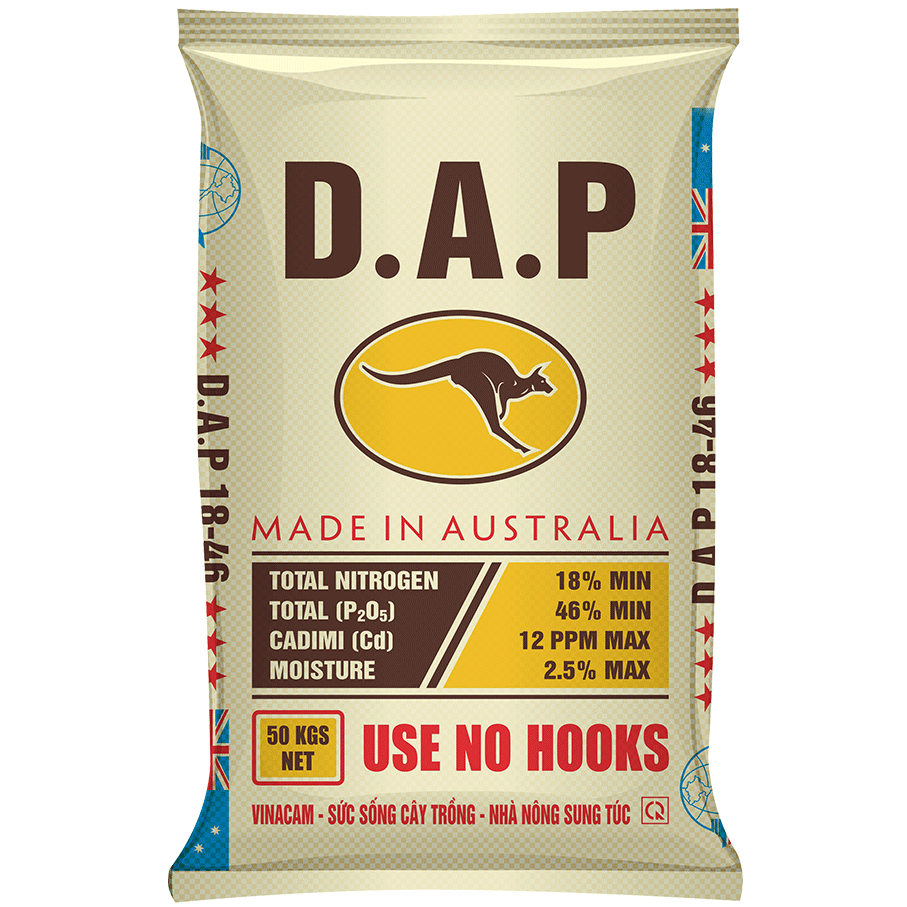 Phân D. A. P Giúp Cây Trồng Tăng Trưởng Và Phát Triển Nhanh Gói 1 Kg   - Nhập úc