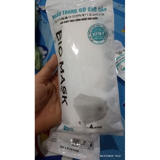 Bịch 10 cái khẩu trang kf 94