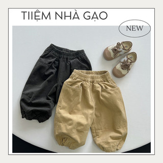 Quần kaki chất mềm Hàn Quốc cho bé trai bé gái