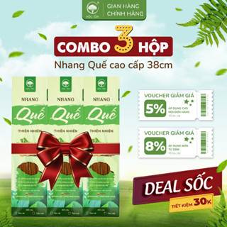   COMBO 3HỘP  Nhang Quế Cao cấp Mộc Lâm 1200cây 38cm - TIẾT KIỆM 30K - Nhang Sạch - Ít khói 