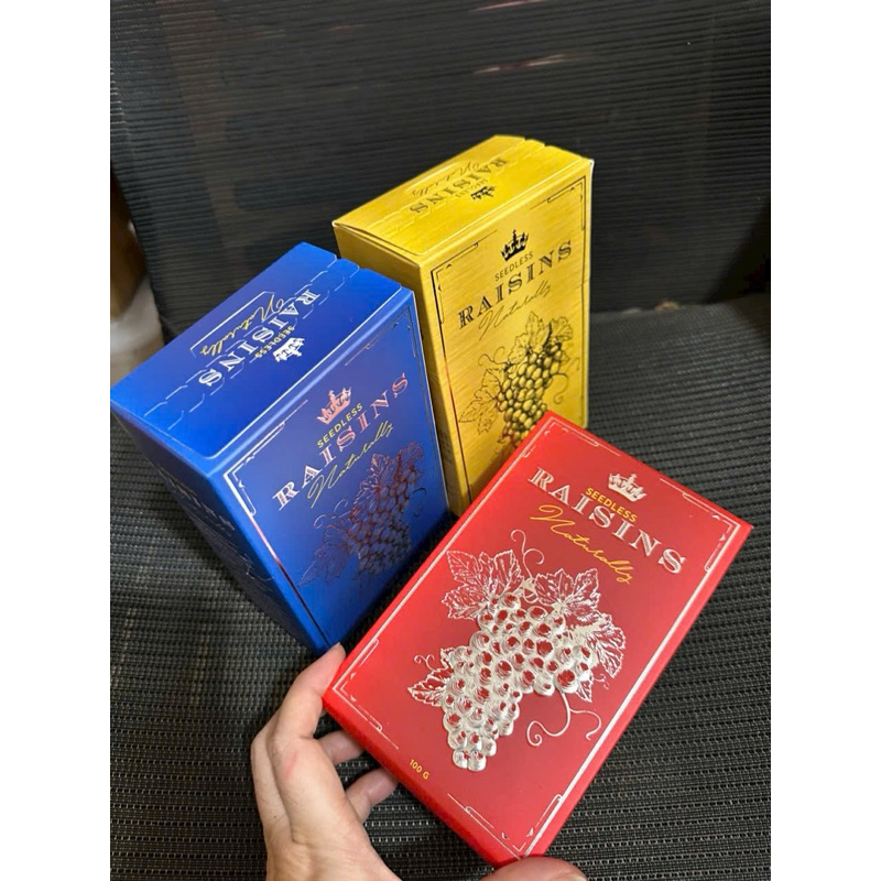 NHO RAISINS 100gr MẪU ĐẸP SANG