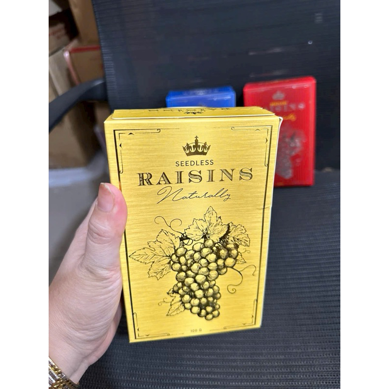 NHO RAISINS 100gr MẪU ĐẸP SANG