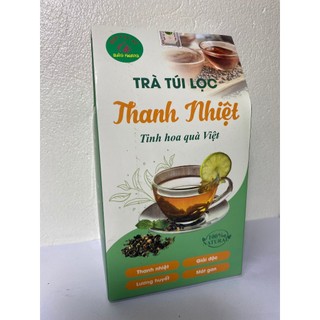 Trà túi lọc thanh nhiệt mát gan , râu ngô, rau má thanh lọc cơ thể, hạ men gan