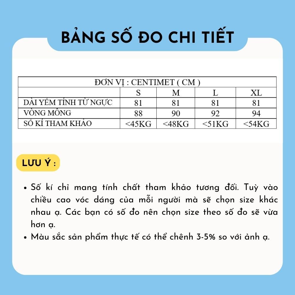 Váy yếm jean HARUKUN YJ030 chất jean mềm mát phong cách trẻ trung năng động