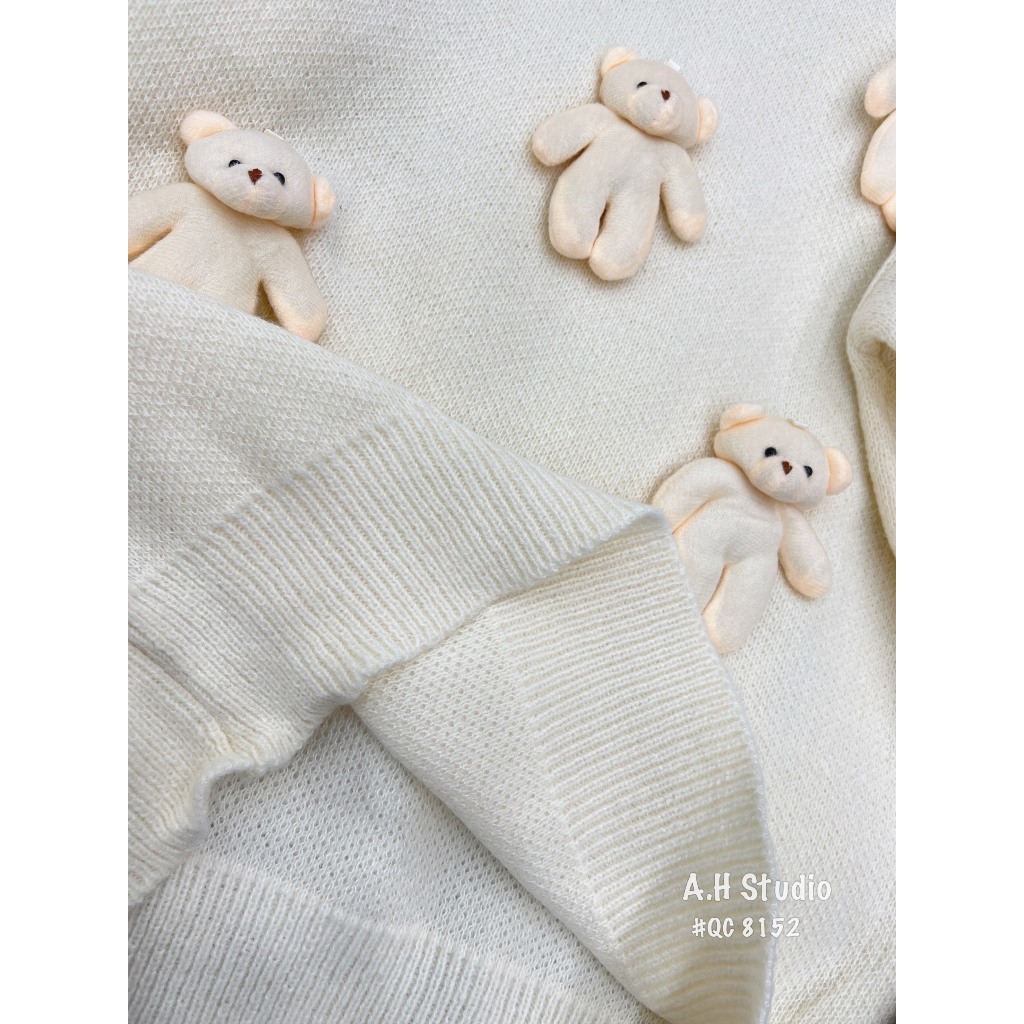 Áo Len Gấu Siêu Phẩm Mùa Đông From To Chùm Mông Hot Trend Hari GenZ 8152 P6K3